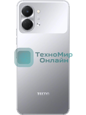 Смартфон Tecno Spark Go 3 64Gb 4Gb серый моноблок 3G 4G 2Sim 6.75