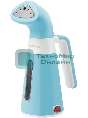 Отпариватель Maunfeld MF-1134BL голубой, 600 Вт, 17 г/мин, 100 мл