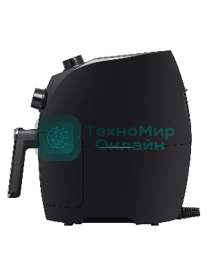 Аэрогриль BBK AF325 черный, 1400 Вт, 3.2 л, механическое управление, 13 программ