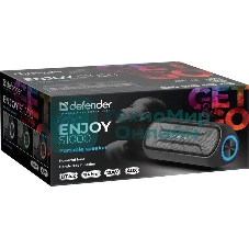 Акустическая система Defender Enjoy 1.0 S1000 черный 20 Вт