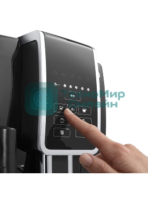 Кофемашина автоматическая DeLonghi ECAM350.50.B черный, исп. кофе - зерновой/молотый, 1.8 л, 1450 Вт, 15 бар