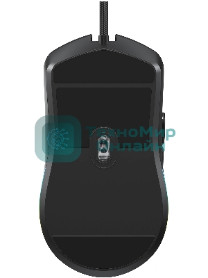 Мышь проводная Oklick 750G черный, 7200 dpi, USB, кнопки - 5