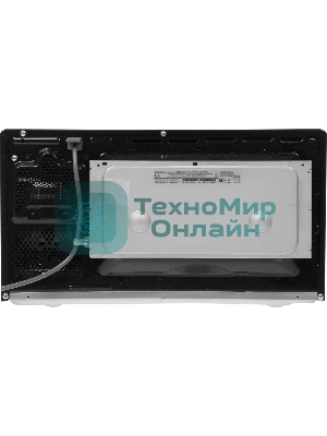 Микроволновая печь Samsung MG23T5018AK/BW черный, 23 л, 800 Вт, переключатели - сенсор