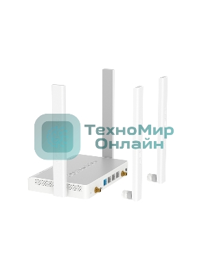 Роутер беспроводной Keenetic Runner 4G (KN-2212) с модемом 4G, Mesh Wi-Fi N300 и 4-портовым Smart-коммутатором