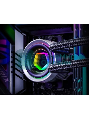 Система жидкостного охлаждения ID-Cooling FX240 INFINITY ARGb черный 120мм алюминий+медь 2000rpm 27.2db 4-pin 300W