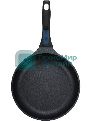 Сковорода Rondell Del mar RDA-1849 круглая 28см покрытие: Xylan Plus ручка съемная (без крышки) синий