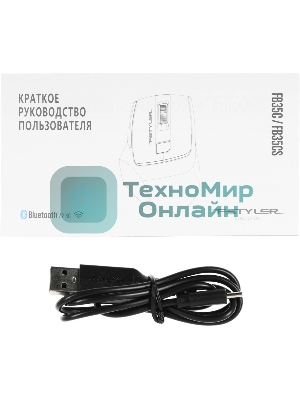 Мышь беспроводная A4Tech Fstyler FB35C белый, 2000 dpi, радиоканал, Bluetooth, USB, кнопки - 6