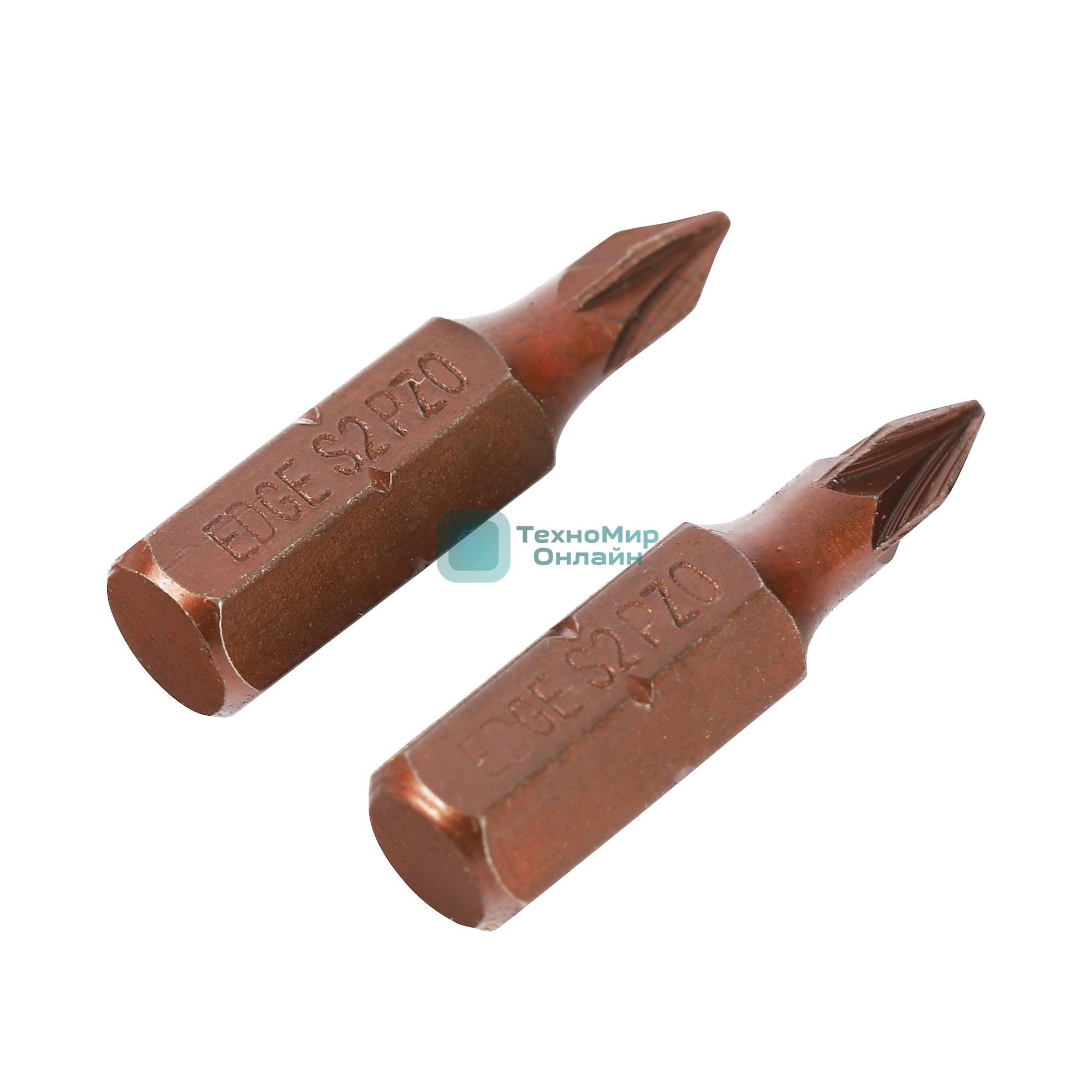 Бита EDGE by PATRIOT PZ0, сталь S2, длина 25 мм, 3шт в блистере