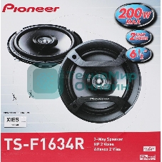 Колонки автомобильные Pioneer TS-F1634R (без решетки) 88дБ 4Ом 16см (6дюйм) (ком.:2кол.) коаксиальные двухполосные