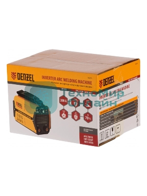 Сварочный аппарат Denzel ds-200 compact 94373 инвертор. дуговой сварки 200А пв 70%