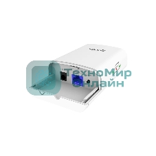 Tenda O1-5G Наружная точка доступа, 5 ГГц, до 867 Мбит/с, внутренняя антенна 1x9dBi, IP65, PoE, LAN 1x100 Мбит/с