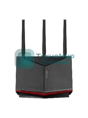 Маршрутизатор ASUS RT-BE86U, черный/красный, 90IG08W0-MO9A0V