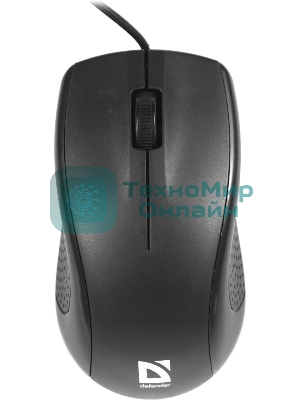 Комплект клавиатура+мышь Defender York C-777 проводной, USB, 1000 DPI, чёрный