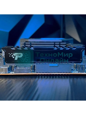 Оперативная память Patriot Signature Premium, DDR5, 16Gb (1x16 GB), 5600 MHz, CL46, DIMM, радиатор, черный