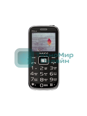 Мобильный телефон Maxvi B6ds up черный