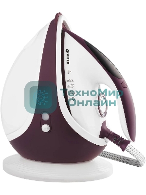 Парогенератор Vitek VT-2432 белый/бордовый