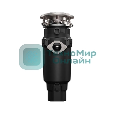 Измельчитель пищевых отходов Kuppersberg WSS 550 B, High-Tech, мощность 550 Вт, 3400-3800 об/мин, защита от перегрева, авто выключение, DC мотор, уровень шума 75 дБ, черный