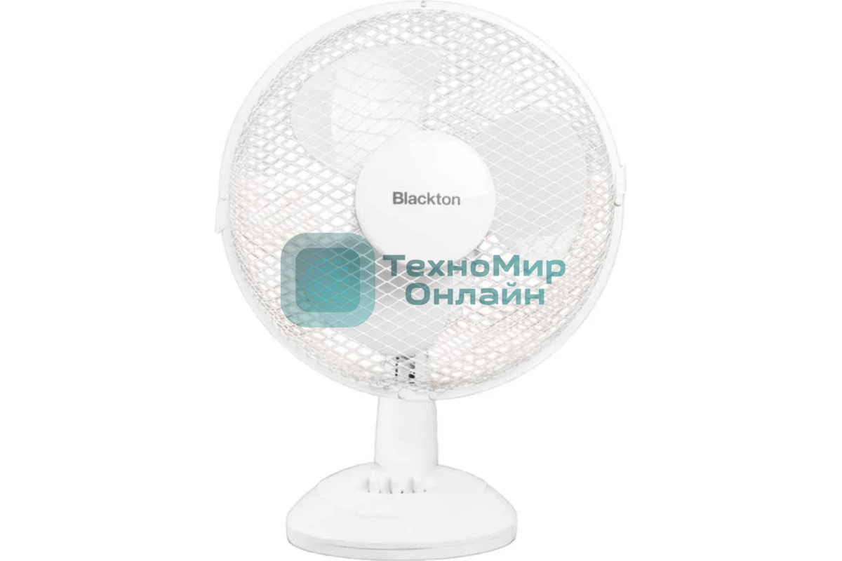 Вентилятор настольный Blackton Bt F1117 White (1 ч/б коробка) 30 Вт