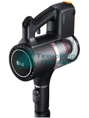 Пылесос вертикальный LG A9N-MASTERX черный, питание от аккумулятора, 160 Вт, уборка влажная/сухая, пылесборник 0.44 л, работа от АКБ max 50 мин