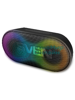 Портативная акустика SVEN PS-99, черный (10 Вт, Waterproof (IPx5), TWS, Bluetooth, 1800мА*ч)