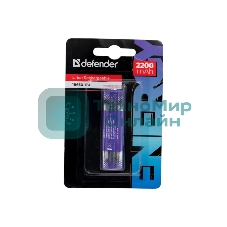 Аккумуляторная батарея Defender 18650-1BL 2200 mAh Li-ion, блистер, 1 шт.