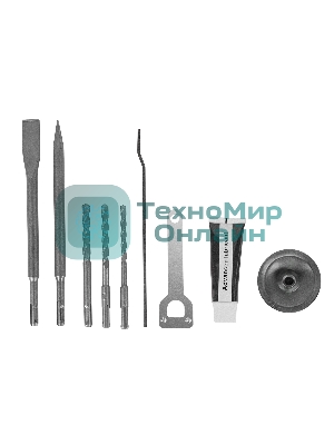 Перфоратор 1450Вт, SDS-plus, диаметр сверления бетона 35мм, вертикальный, СТАВР ПЭВ-1450, 2 режима работы, энергия удара 6.5Дж, число оборотов 1100об/мин, частота ударов 5100уд/мин, длина кабеля 3м (набор оснастки, кейс).