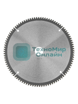 Пильный диск по алюминию Denzel ф255 х 30 мм, 100 зубьев