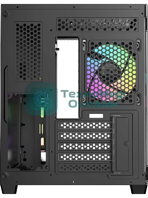 Компьютерный корпус Ocypus Iota C50 BK Curve ARGB Digital mATX без БП (Iota-C50-BKD300CD-GL)