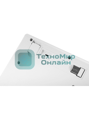 Клавиатура беспроводная Redragon Anubis беспроводная, USB, Bluetooth/Радиоканал, белый