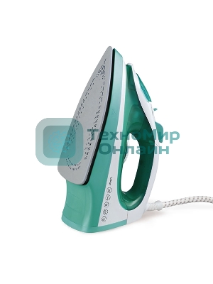 Утюг Blackton Bt SI3112 белый/зеленый, 2200 Вт, 20 г/мин, 100 г/мин, 230 мл