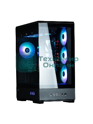 Компьютерный корпус ZALMAN P50 DS, ATX, черный, WINDOW, 2x3.5