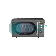 Микроволновая печь Hyundai HYM-D3036 серый/серебристый, 20 л, 700 Вт, переключатели - кнопки/поворотный механизм