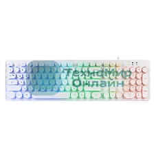 Клавиатура проводная игровая Smartbuy (SBK-329U-W) ONE 329 USB белый