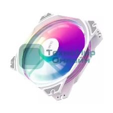 Вентилятор для корпуса Alseye M120-PWA белый, 120 мм, 1700 об/мин, 33.8 дБ, 4 pin