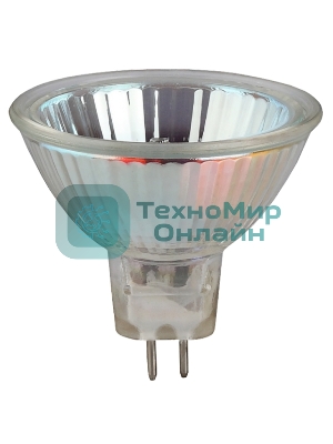 Лампа галогенная ЭРА GU5.3-JCDR (MR16)-75W-230V-CL GU5.3 75Вт софит теплый белый свет