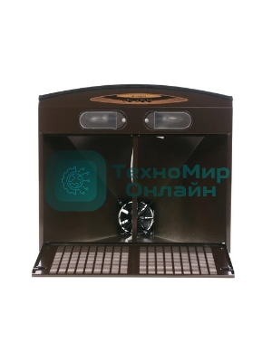 Вытяжка каминная Gefest ВВ 1 К17 коричневый/золотистый, 60 см, 180 куб. м/ч, 64 дБ