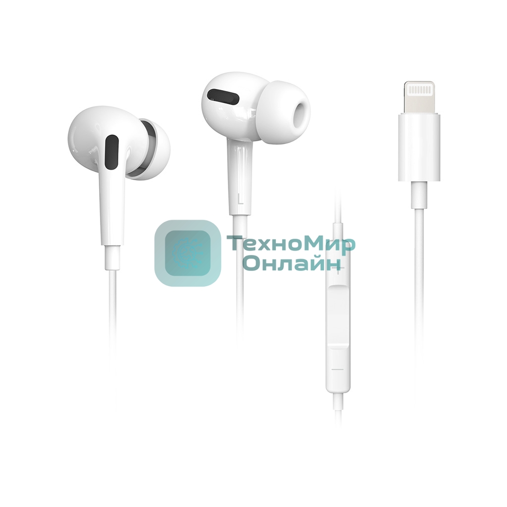 Наушники TWS Smartbuy Pro-8 белый, вкладыши, Bluetooth, сенсорное управление, до 3 ч