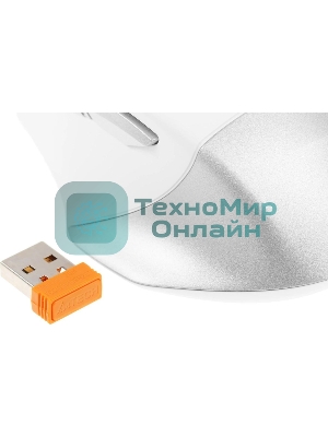 Мышь беспроводная A4Tech Fstyler FB35C белый, 2000 dpi, радиоканал, Bluetooth, USB, кнопки - 6