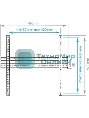 Кронштейн для телевизора Arm Media PLASMA-3 new черный, 22