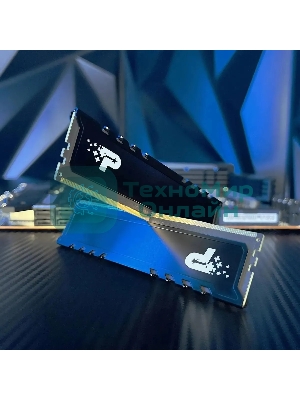 Оперативная память Patriot Signature Premium, DDR5, 16Gb (1x16 GB), 5600 MHz, CL46, DIMM, радиатор, черный
