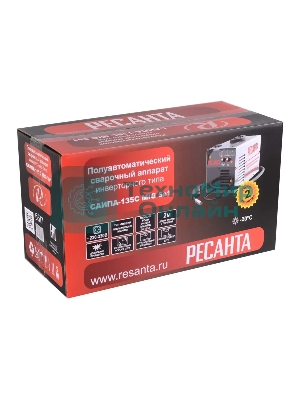 Сварочный аппарат инверторный п/а САИПА-135 Ресанта