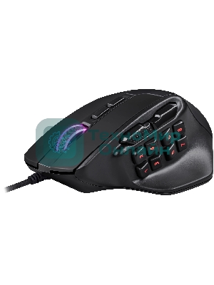 Мышь проводная REDRAGON Aatrox черный, 12400 dpi, USB, кнопки - 15