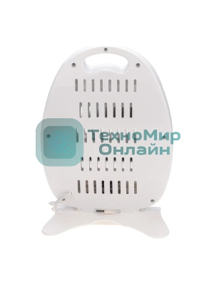 Обогреватель инфракрасный Rexant белый, кварцевый, 800 Вт, 14 м2, термостат, настольный, со складным основанием