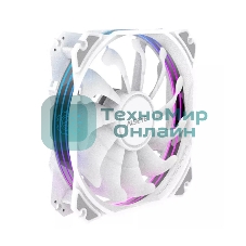 Вентилятор для корпуса Alseye M120-PWA белый, 120 мм, 1700 об/мин, 33.8 дБ, 4 pin