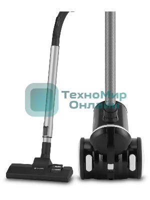 Пылесос Vitek Metropolis VT-8142 черный, 200/1500 Вт, уборка сухая, пылесборник циклонный фильтр 1.8 л