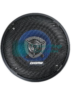 Колонки автомобильные Digma DCA-B402 160Вт 90дБ 4Ом 10см (4дюйм) (ком.:2кол.) коаксиальные двухполосные