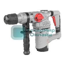 Перфоратор 1450Вт, SDS-plus, диаметр сверления бетона 35мм, вертикальный, СТАВР ПЭВ-1450, 2 режима работы, энергия удара 6.5Дж, число оборотов 1100об/мин, частота ударов 5100уд/мин, длина кабеля 3м (набор оснастки, кейс).