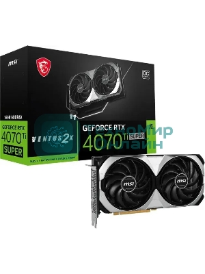 Видеокарта PCIE16 RTX4070TI 12GB 4070 TI VENTUS 2X 12G OC MSI