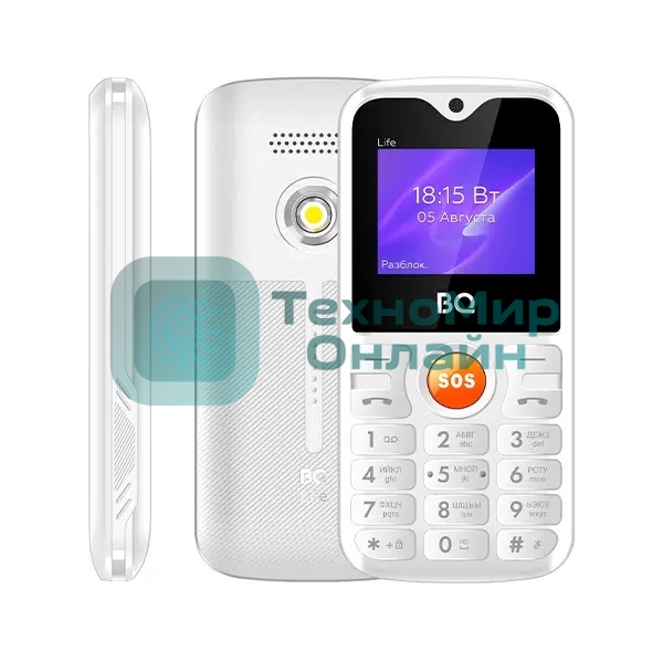 Мобильный телефон BQ 1853 Life белый