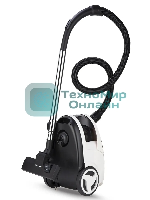 Пылесос Coolfort CF-3040 белый, 250/1800 Вт, уборка сухая, пылесборник контейнер 2 л